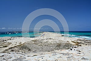 Playa de Ses Illetes on Formentera island photo