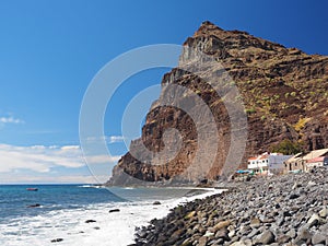 Playa de Tasarte near GC-200 coastal highway