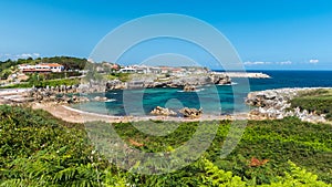 Playa de Toro near Llanes, a small town in the northern coastline of Spain Asturias