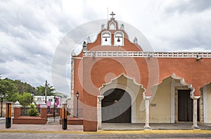 Playa del Carmen church in Valladolid, Mexico photo