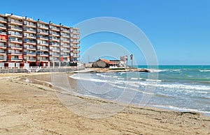 Playa del Cura in Torrevieja, Spain photo