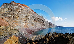 Playa del Verodal on Hierro, Canary photo