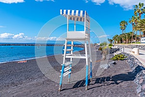 Playa el Beril at Tenerife, Canary islands, Spain