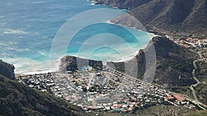 Playa El Portus Nudist Beach in Cartagena near Murcia, Spain. photo