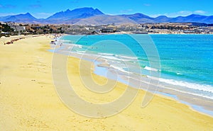 Playa Esmeralda in Fuerteventura, Canary Islands, Spain