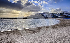 Playa Flamingo in Lanzarote