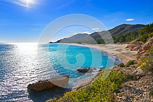 Playa Illot del Torn Ametlla de mar beach