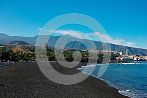 Playa Jardin, Puerto Cruz, Tenerife, Spain