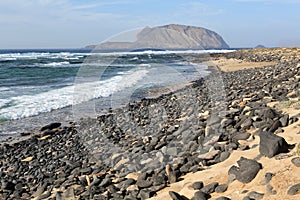 Playa lambra isla canarias photo