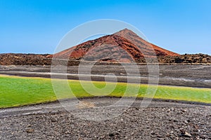 Playa Montana Bermeja near El Golfo, Lanzarote photo