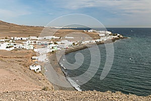 Playa Quemada in Lanzarote, Spain photo