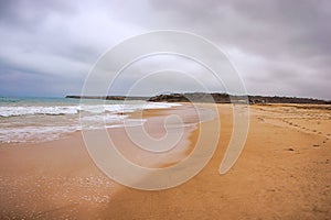 Playa Rosada On A Cloudy Day