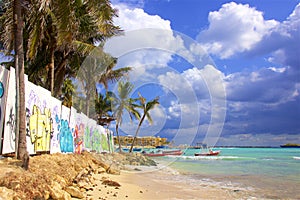 Playa del Carmen beach, Mexico