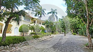 Playacar street view in the daytime photo