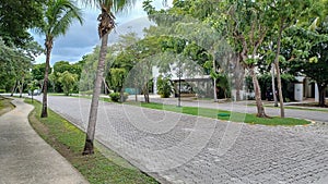 Playacar street view in the daytime photo