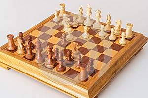 Played chess debut on Board