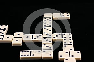 Played dominoes.