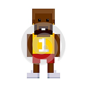 player man pixel 8 bit