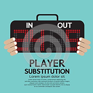 Player Substitution Sport