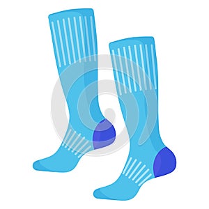 Player uniform, blue gaiters or leggings. 3x3 Basketball sport equipment. Summer games