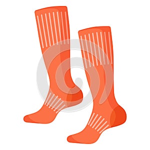 Player uniform, orange gaiters or leggings. 3x3 Basketball sport equipment. Summer games