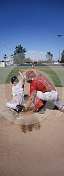 Players Playing On Field