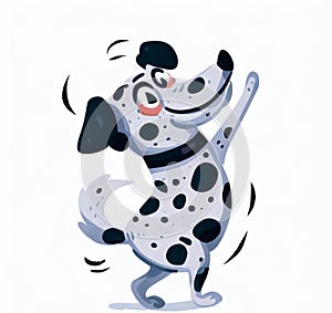 Dancing Dalmatian photo