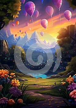 Playful invitation elements