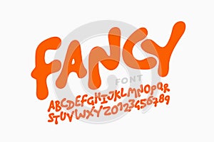 Playful kids style font