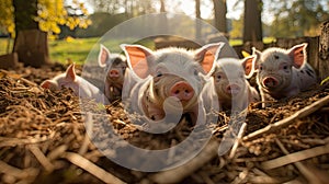 playful nature pig farm