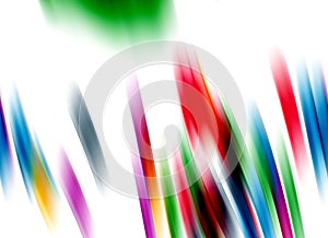 Playful vivid rainbow lines, abstract background, graphics, abstract background and texture