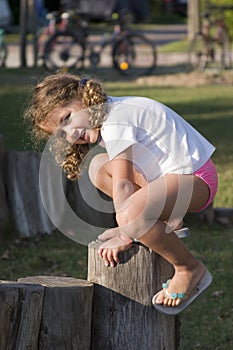 At the playground