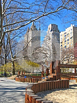 Playground in Central Park, NYC