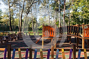 Playground for children or garden play ground out side