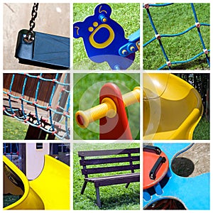 Playground collage