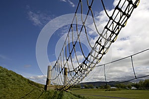 Playground forest background