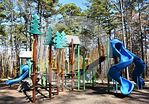 Playground in Mazarick Park, Fayetteville, NC