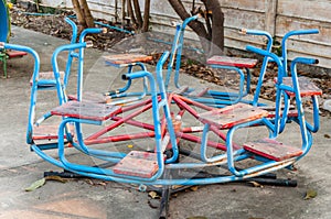 Playground merry-go-round