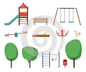 Playground outdoor equipment