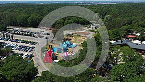 Playground Parking Stogi Plac Zabaw Parking Aerial View Poland