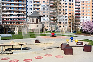 Playground at the Pulverturm Zwickau