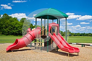 Playground in a Sunny Day