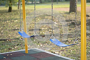 Playground swing set