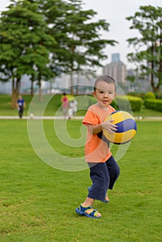 Playing ball