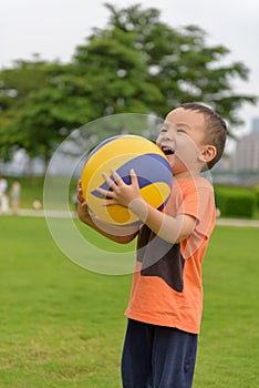 Playing ball