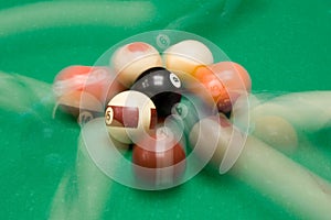 Playing Billiard