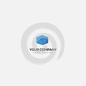 Playing box application software logo 3d