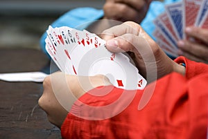 Playing bridge