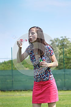 Playing with bubbles