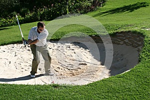Playing from the bunker